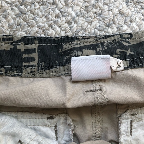 Sideout Tan Cargo Shorts Boys Size 16 - Picture 12 of 15